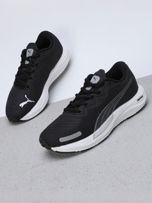 PUMA Velocity Nitro 2 Running Shoes For Men(Black , 4.5)