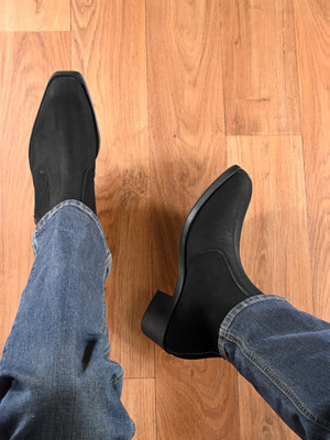 Roadster Boots For Men(Black , 10)