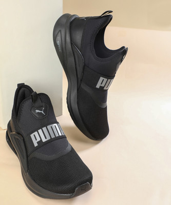 PUMA Softride Enzo Evo Slip-On Running Shoes For Men(Black , 11)