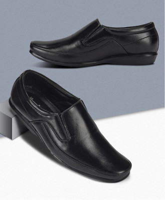 Paragon K11240G Formal Shoes |Ultra Soft Footbed|Durable Slip On For Men Slip On For Men(Black , 8)