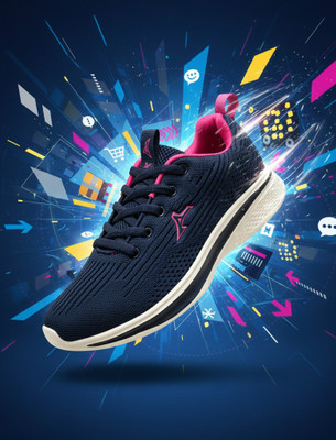 Abros SKYE Running Shoes For Women(Blue , 4)