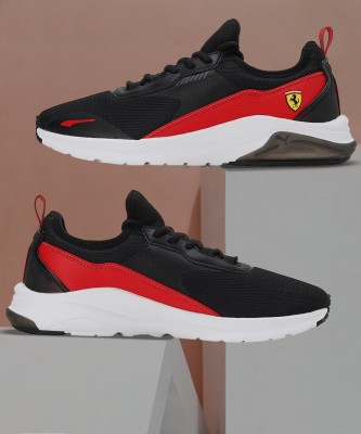 PUMA Ferrari Electron E Pro Sneakers For Men(Black)