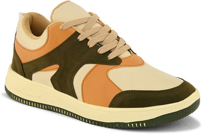 Rocklin Men Sneakers For Men(Olive , 6)
