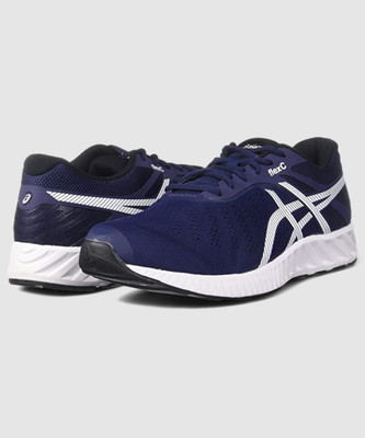 Asics FLEX C Running Shoes For Men(Blue , 7)