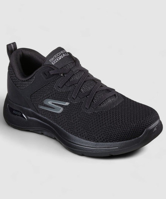 Skechers GO WALK ARCH FIT - CLINTON Walking Shoes For Men(Black , 7)