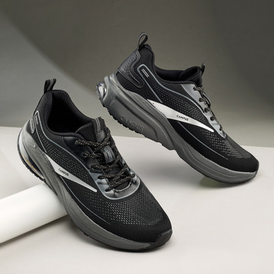 CAMPUS ACETATE Running Shoes For Men(Black , 10)