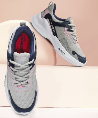 asian -01 Gray Sports,Gym,Jogging,Walking,Training,Stylish Running Shoes For Women(Grey, Pink , 5)