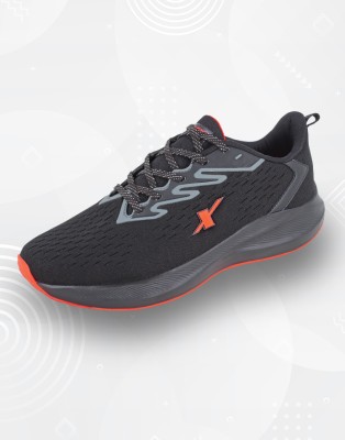 Sparx SM 704 Running Shoes For Men(Black, Orange)
