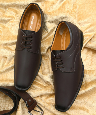 PROVOGUE Lace Up For Men(Brown , 7)