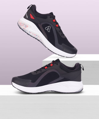 Aqualite Running Shoes For Men(Black, Red ,)