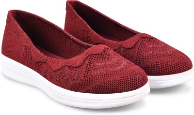 Bullfer Sports, Training ,Gym, Daily use Sneakers For Women(Maroon , 8)