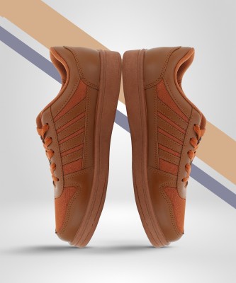 Sparx SM 439 | Stylish, Comfortable | Sneakers For Men(Tan , 9)