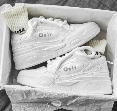 BLOMAX Trendy | Sport |Fashion Sneaker | Gym | Running Shoe for Men Sneakers For Men(White , 8)