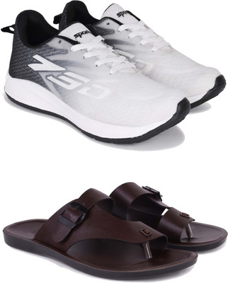 Pennen Men's Lightweight Running Shoes,Stylish Casual Shoes for Gym & Walking(Pack of2) Casuals For Men(Multicolor , 6)