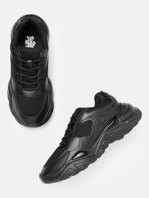 Roadster Sneakers For Women(Black , 5)