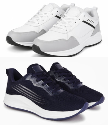 New Oranie Stylish Casual Shoes for Men Casuals For Men(Navy, White , 8)