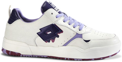 LOTTO Melt - Hoopstar OG Leather Sneakers For Men(White , 9)