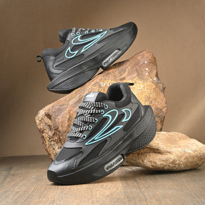 AMICO Sports Running Shoes For Men Running Shoes For Men(Black , 8)