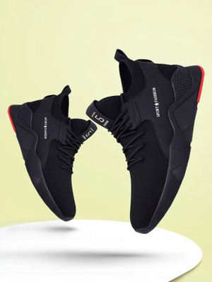 HOTSTYLE Trendy & Stylish Sneakers For Men(Black , 10)