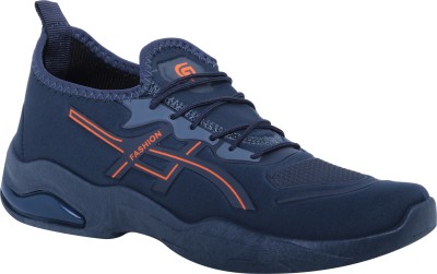 SHOELAMB Men's Grey Sports Walking Running Sneaker Shoe Badminton Shoes For Men(Grey)