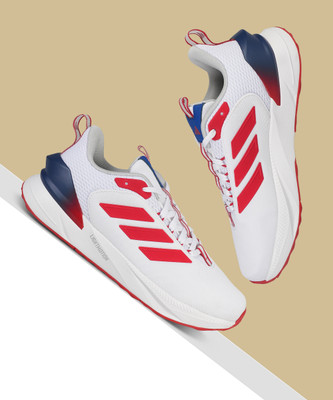 ADIDAS LIGHTRUN CLIP Running Shoes For Men(White , 8)