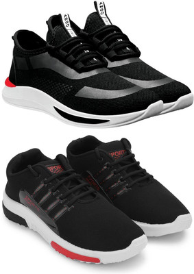 ELASA TY-SHARK BLACK_RUNFREE BLACK NN Outdoors For Men(Black , 10)