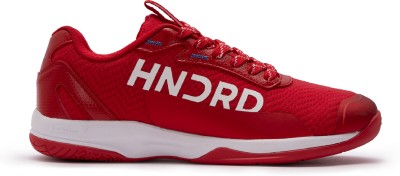 Hundred Xoom Pro Badminton Shoes For Men(Multicolor , 8)