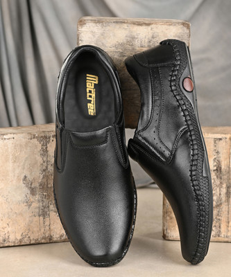 MACTREE Slip On For Men(Black , 10)