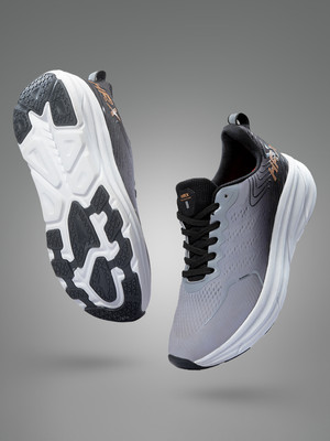 HRX by Hrithik Roshan Running Shoes For Men(Grey, Black , 10)