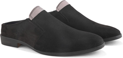PROVOGUE Black Casual Mocassin For Men Mocassin For Men(Black , 9)