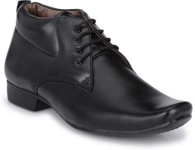 John Karsun Alive Lace Up For Men(Black , 10 UK/India)