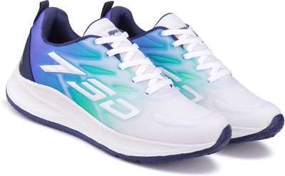 NOBELITE Premium Sports ,Gym, Trending, Stylish Casuals For Men(Blue, White , 9)
