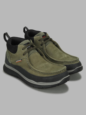 WOODLAND Boots For Men(Olive , 9)