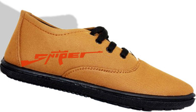 Kenamin Stylish Casual Shoes for Men and kids Casuals For Men(Tan, Orange , 10)