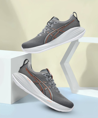 Asics GEL-CUMULUS 27 Running Shoes For Men(Grey , 11)