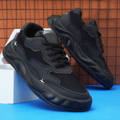 Zixer Skateboard Street Hip-hop Shoes Men Casual Sneakers OGYI Shoe Running Sport Shoe Sneakers For Men(Black , 6)