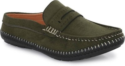 Men's Avenue Casual Loafer For Mens(Green) Loafers For Men(Green , 7)