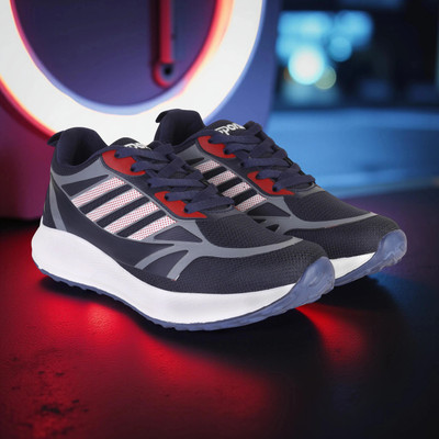 Vortek Navy Vortek Running Shoes For Men(Navy , 10)