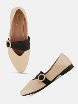 Dressberry Bellies For Women(Beige , 5)