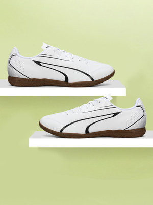 PUMA VITORIA IT Football Shoes For Men(White , 10)