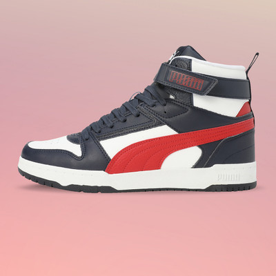 PUMA Court Shatter Mid Sneakers For Men(Blue , 9)