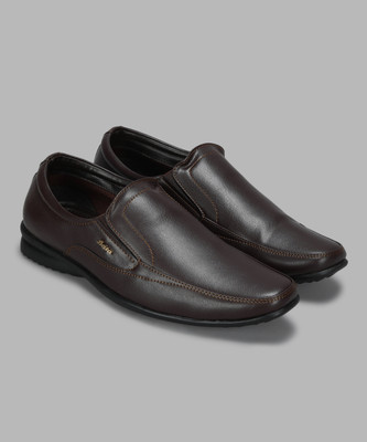 Bata Bata Men’s Casual Slip-On Shoes | Lightweight & Comfortable Daily Wear Footwear For Men(Brown , 7)
