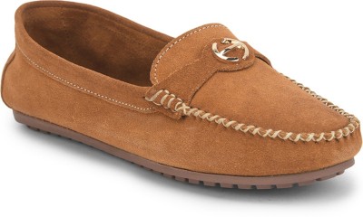 LIBERTY Healers By Liberty Casual Bellies For Women Loafers For Women(Tan)
