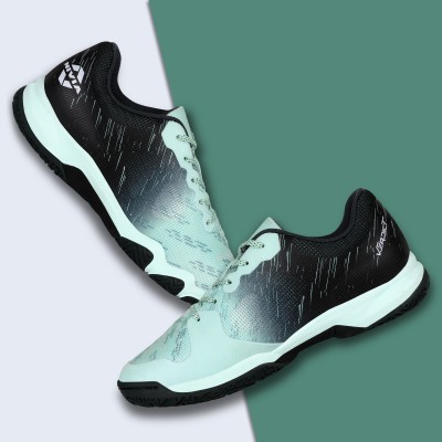 NIVIA VERDICT BADMINTON SHOE For Men with Breathable Air Mesh and TPU Technology Upper Badminton Shoes For Men(Blue)