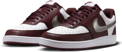 NIKE Court Vision Low Next Nature Sneakers For Women(White , 5)