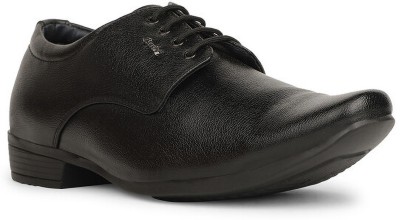 Bata Bata Men's Black Derby Shoes | Classic Formal Footwear | Durable & Comfortable Derby For Men(Black , 10)