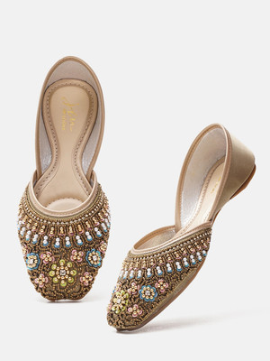 jm looks Slip On For Women(Copper , 5)