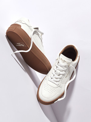 Pepe Jeans Sneakers For Men(White , 10)