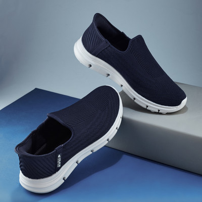 DUKE Walking Shoes For Men(Navy , 6)