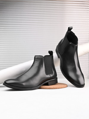 Roadster Boots For Men(Black , 10)
